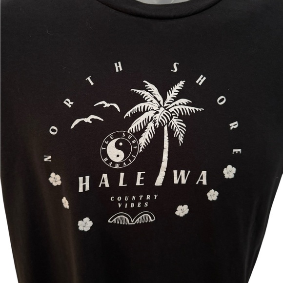 T&C Surf Designs Hawaii North Shore Haleiwa Country Vibes Shirt Women M Medium - Picture 2 of 5